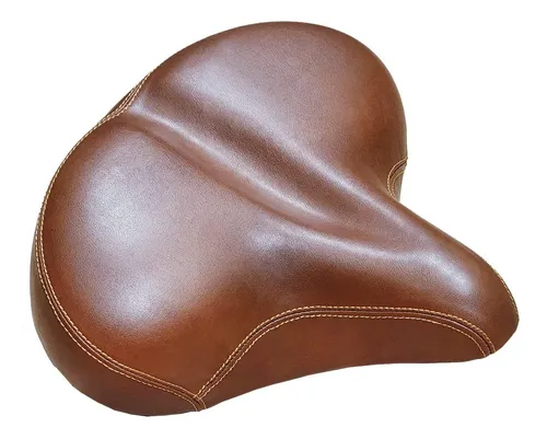 Asiento de piel para bicicleta new arrivals