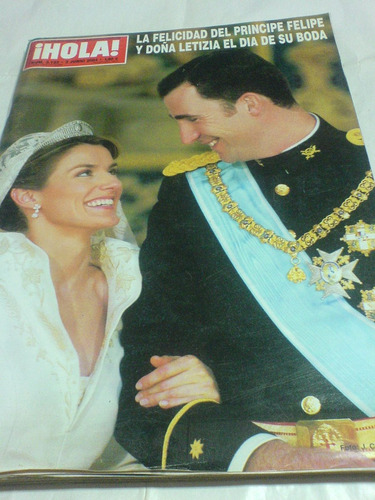 Boda Principe Felipe Y Letizia-366 Paginas-revista Hola-extr