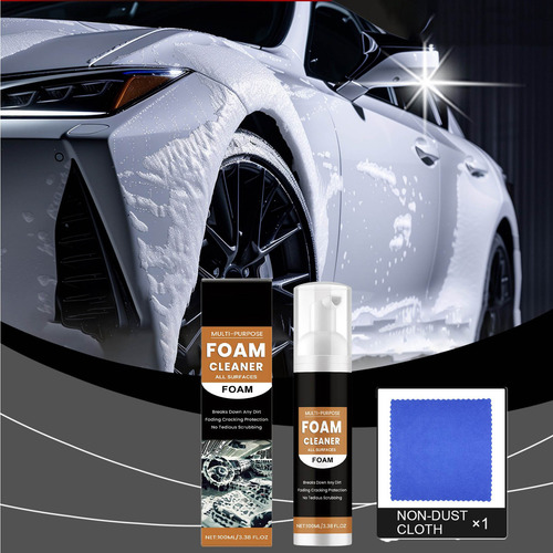 Limpiador De Espuma Multiusos Para Automóviles, Belleza Mate