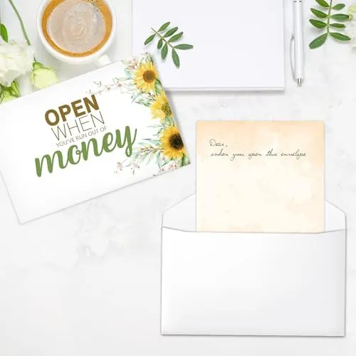 Kit De Cartas Para Abrir Cuando Usted, Sobres Abiertos Con G