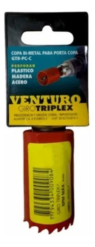 Sierra Copa Bimetal 17mm Venturo Giro Triplex Gtr-17