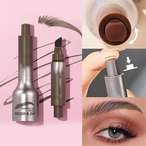 Caneta Para Sobrancelhas Brow Fection 4d, Pincel Para