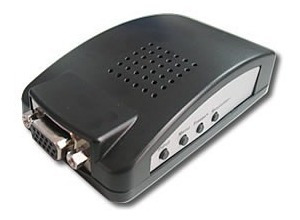 Genérico Av/vga Conversor De Video Compuesto A Vga