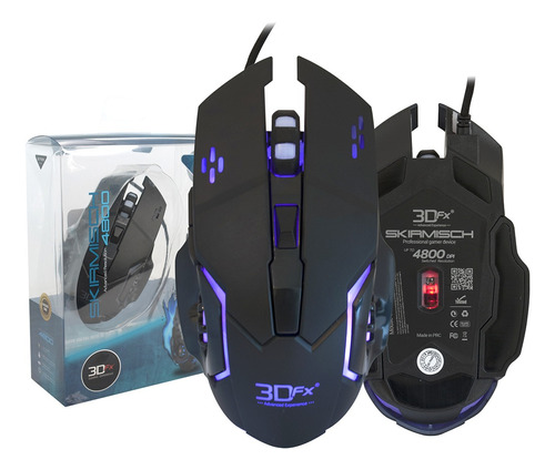 Mouse Gamer 3dfx Skirmish 4800dpi