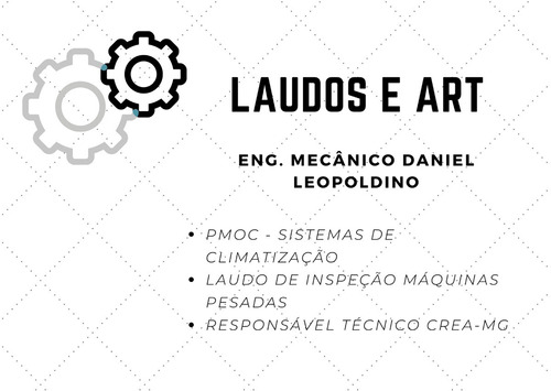 Engenheiro Mecânico - Laudo Técnico-art