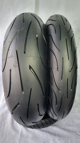 Par De Pneu Michelin Pilot Power 190/55 17 E 120/70 17 (Usado)
