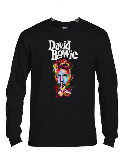 Polera Ml David Bowie Colors Pop Abominatron