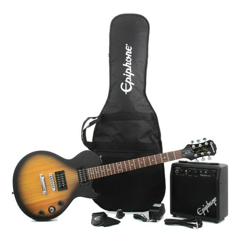 Pack Guitarra Elec EpiPhone Les Paul Player Vs