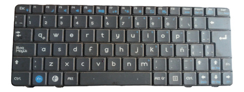 Teclado Mini Laptop Compatible Letras Rojas