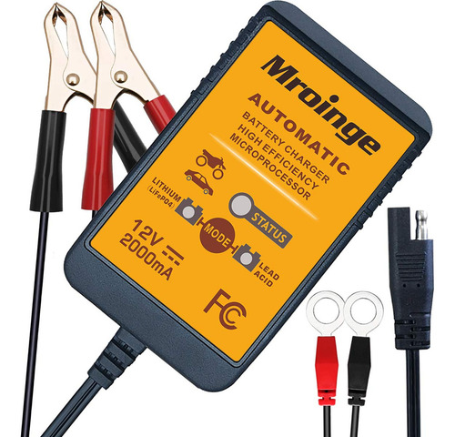 Cargador De Batería Mroinge Mbc022 12v 2a Automático