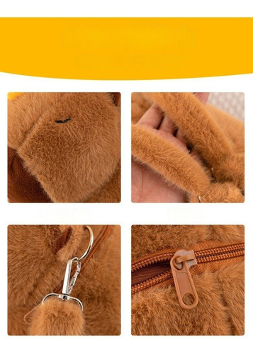 Warmie- Mochila Capivara Mochila Carpicho Capivara Pelúcia