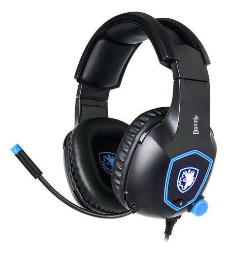 Audifono Diadema Gamer Usb Sades Dazlee Sonido Virtual 7.1