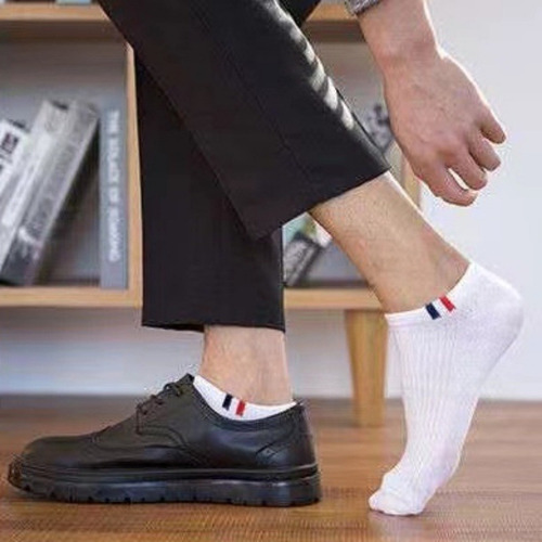 Calcetines Deportivos Casuales De Algodón Para Hombre, 5 Par