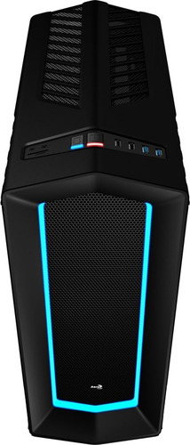 Gabinete Gamer Mid Tower Aerocool Project7 P7-c1 Pro Black Color Negro