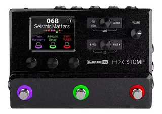 Pedal de efecto Line 6 Helix HX Stomp negro