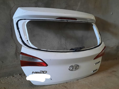 Tampa Traseira Hyundai Hb20 Hatch 2013 A 2018 Sem Lanterna