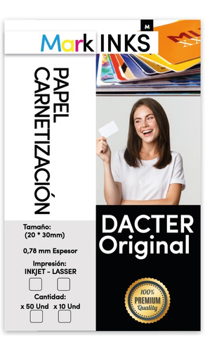 Dacter Premium Inkjet A4 X  10 Und Markinks