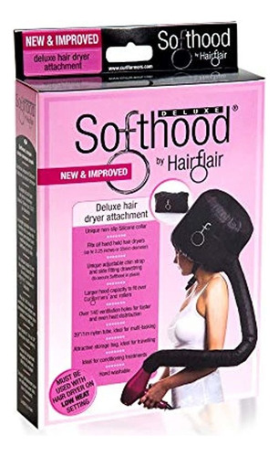 Sombrero Con Secador De Pelo.negro. Marca Hair Fla