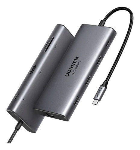 Hub Multipuerto 9 En 1 Ugreen 15375 Usb C Multiplicador