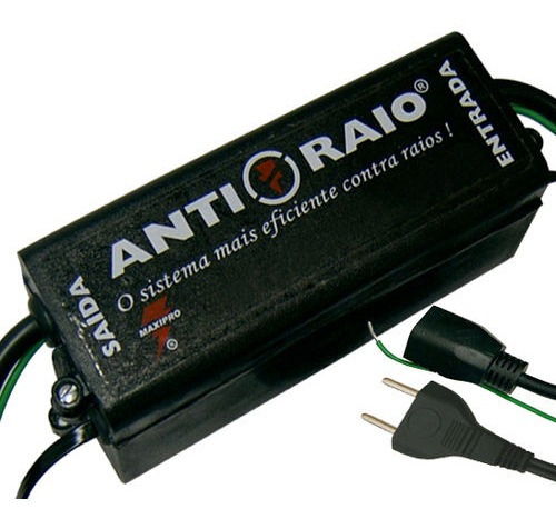 Anti Raio Protetor Para Portão Automatico E Eletronicos 220v