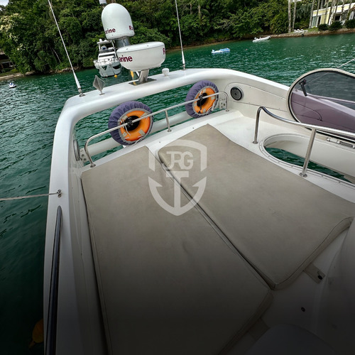 Lancha Azimut/intermarine 460 Full 2008 Com Apenas 1250 Hrs