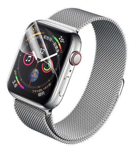 Imagen 4 de 5 de Lamina De Hidrogel Para Apple Watch Se (40-44) - Rock Space