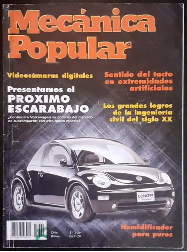 Revista Mecánica Popular / Presentamos El Próximo Escarabajo