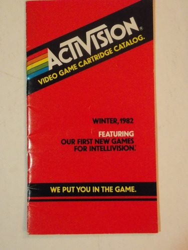 Activision Catalogo Invierno 1982