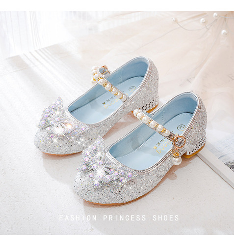 Niñas, Niños, Zapatos De Princesa, Zapatos De Cristal De Mod