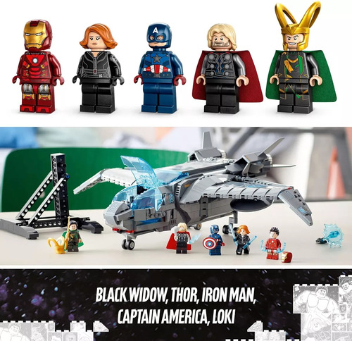 Lego Marvel Los Vengadores The Avengers Quinjet 76248