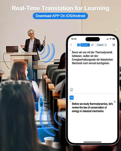 Smart Pantalla Kespu A9pro Audífonos Bluetooth 5.4 Anc Auriculares App Auriculares Con Cancelación De Ruido Anc+enc Y Micrófono Auriculares Inalámbricos Con Traducción