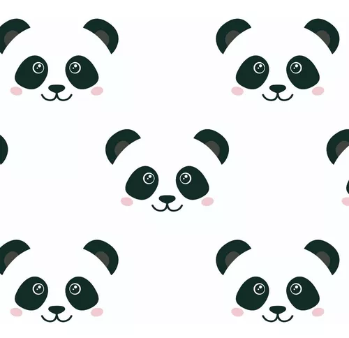 Papel de Parede Infantil Quarto Urso Panda