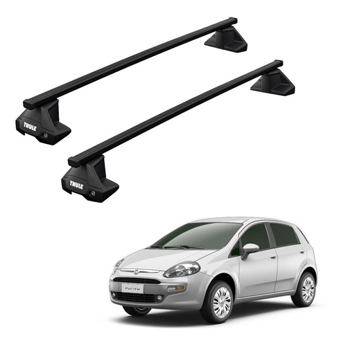 Rack Bagageiro Thule Evo Fiat Punto Hatch 2014