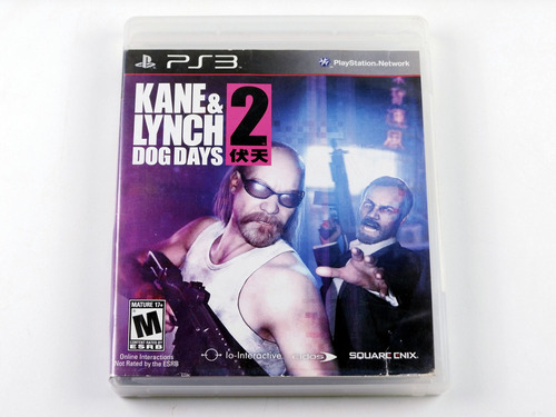 Kane & Lynch 2 Dog Days Original Playstation 3 - Ps3