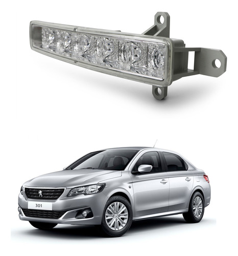 Farol Led Luz Dia Peugeot 301 Año 2018-2024  (neblinero)