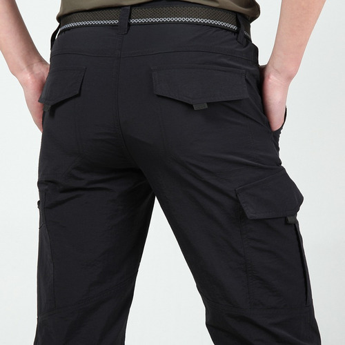 Pantalones Tácticos Militares Pantalones Cargo Rip-stop J