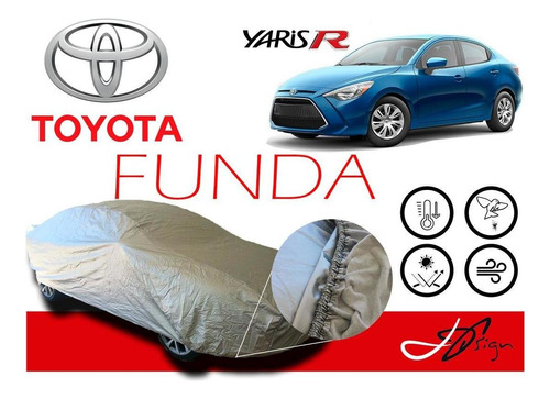 Protector Broche Afelpada Eua Toyota Yaris R 2016-18