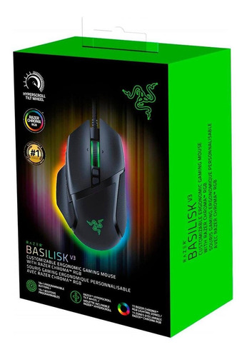 Mouse Razer Basilisk V3 26k Dpi Focus+hyperscroll Tilt Chrom