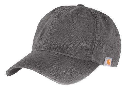 Gorra Carhartt De Lona De Algodón Para Hombre, Grava, Talla