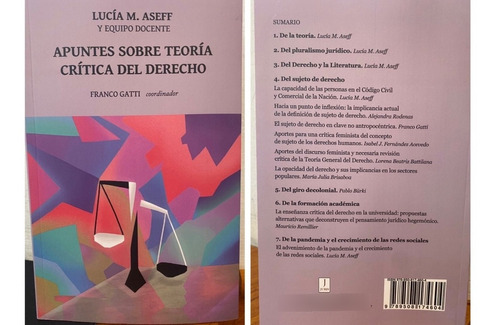 Apuntes Sobre Teoría Crítica Del Derecho