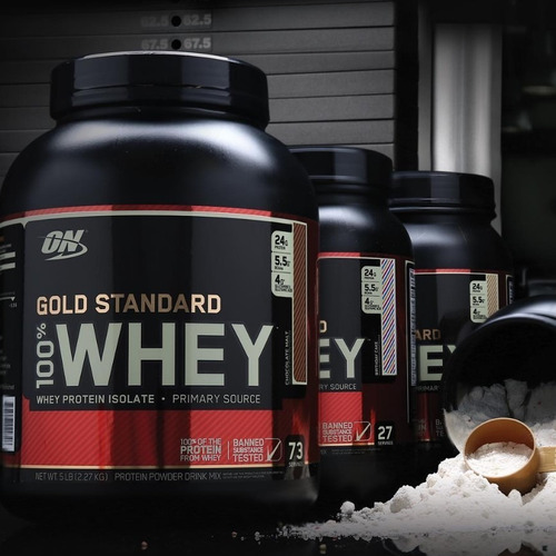 100% Whey Gold Standard 2270g Optimum Nutrition  | Sabor Caramelo