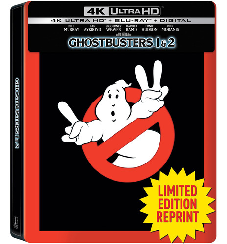 Ghostbusters / Ghostbusters Ii (steelbook) [blu-ray]