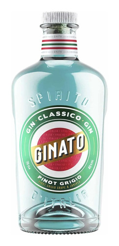 Gin Ginato Pinot Grigio & Sicilian Lemon X700cc