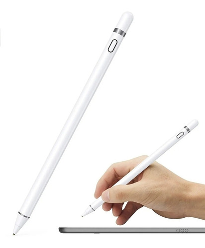 Imagen 2 de 9 de Lápiz Capacitivo Punta Fina Rígida Para Celular Tablet iPad