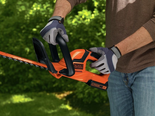 Imagen 4 de 10 de Cortacerco Inalambrico Lht2220 20v Jardin Black + Decker