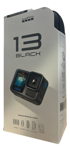 Pacote especial de câmera Gopro Hero 13 Black Camera Color Black