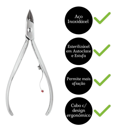 Imagem 7 de 7 de Alicate Cuticula Mundial 777 Profissional Inox Original + Nf