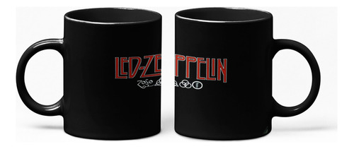 Taza Mágica De Led Zeppelin - Bandas De Rock 03