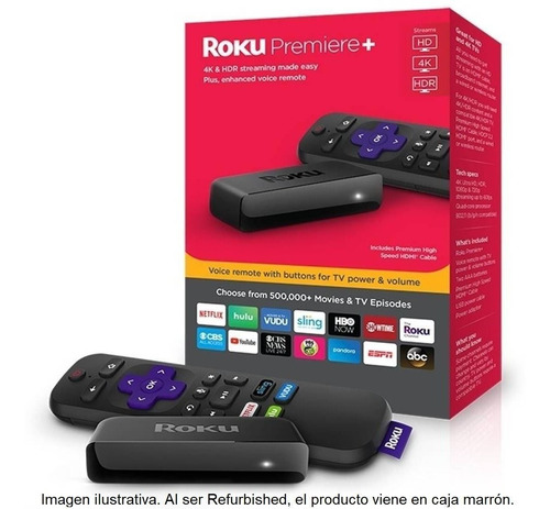 Roku Premier Plus 3921xb Refurbished Macrotec (Reacondicionado)