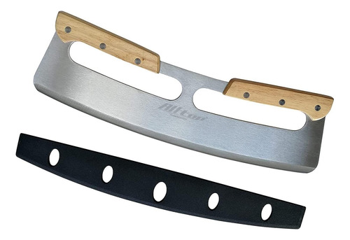 Alltop Pizza Cutter Rocker, Cuchillo De Cuchilla De Acero De